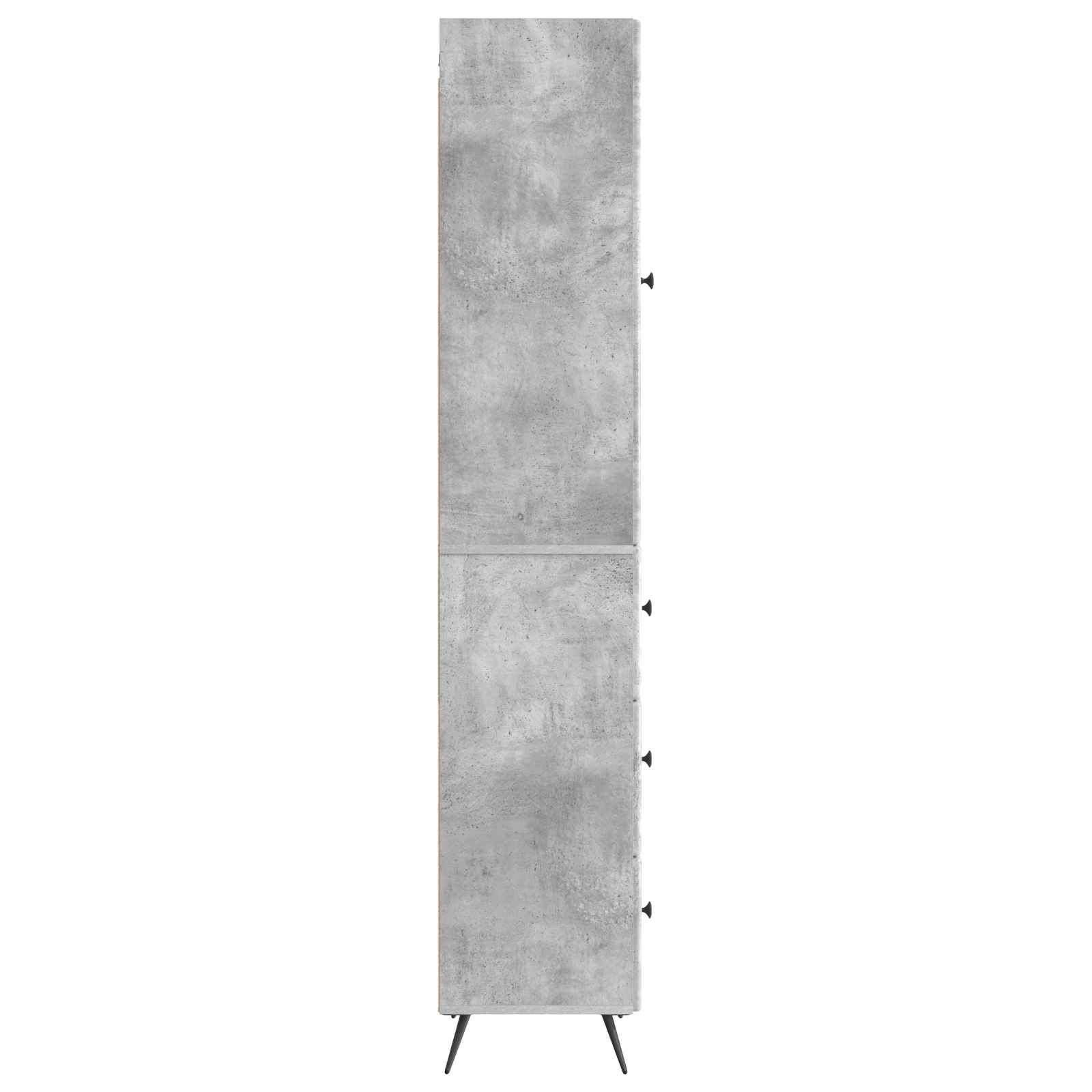 Set di armadi 2 pcs Grigio Cemento 34,5 x 34,5 x 90 cm | homemem39