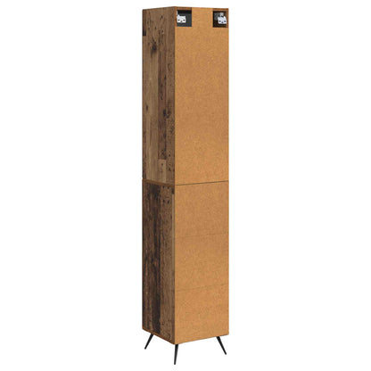 Set di armadi 2 pcs Legno antico 34,5 x 34,5 x 90 cm | homemem39