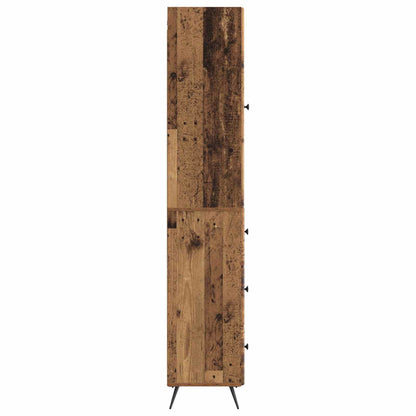 Set di armadi 2 pcs Legno antico 34,5 x 34,5 x 90 cm | homemem39