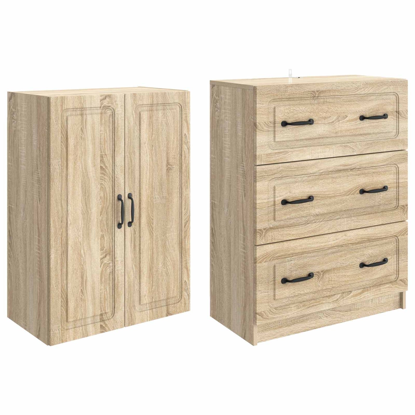 Set di armadi 2 pcs Rovere Sonoma 66 x 34,5 x 87 cm | homemem39