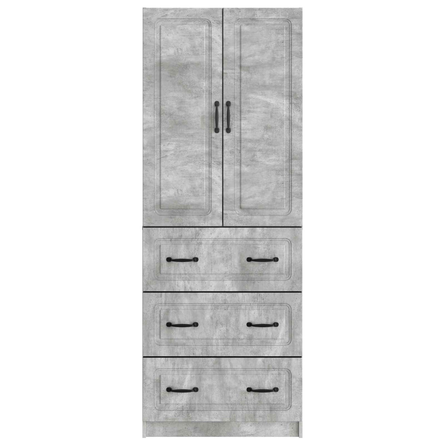 Set di armadi 2 pcs Grigio Cemento 66 x 34,5 x 87 cm | homemem39