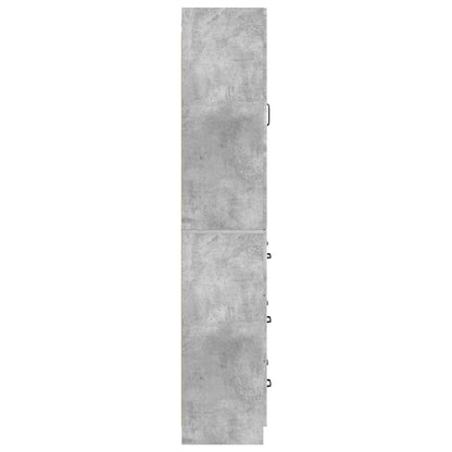 Set di armadi 2 pcs Grigio Cemento 66 x 34,5 x 87 cm | homemem39