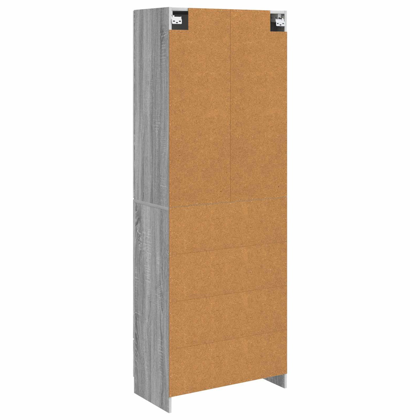 Set di armadi 2 pcs Sonoma grigio 66 x 34,5 x 87 cm | homemem39