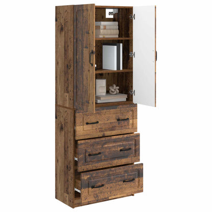 Set di armadi 2 pcs Legno antico 66 x 34,5 x 87 cm | homemem39