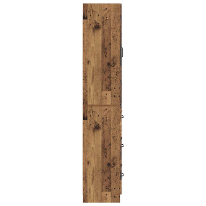 Set di armadi 2 pcs Legno antico 66 x 34,5 x 87 cm | homemem39