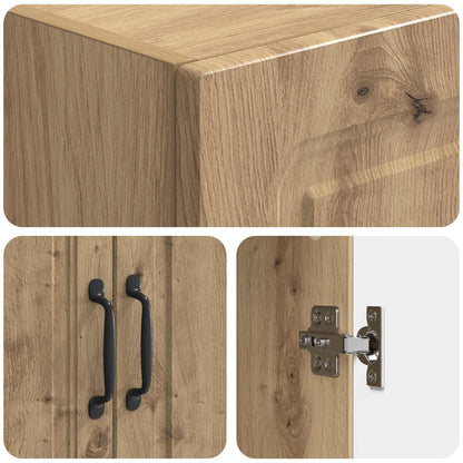 Set di armadi 2 pcs Rovere Artigianale 66 x 34,5 x 87 cm | homemem39