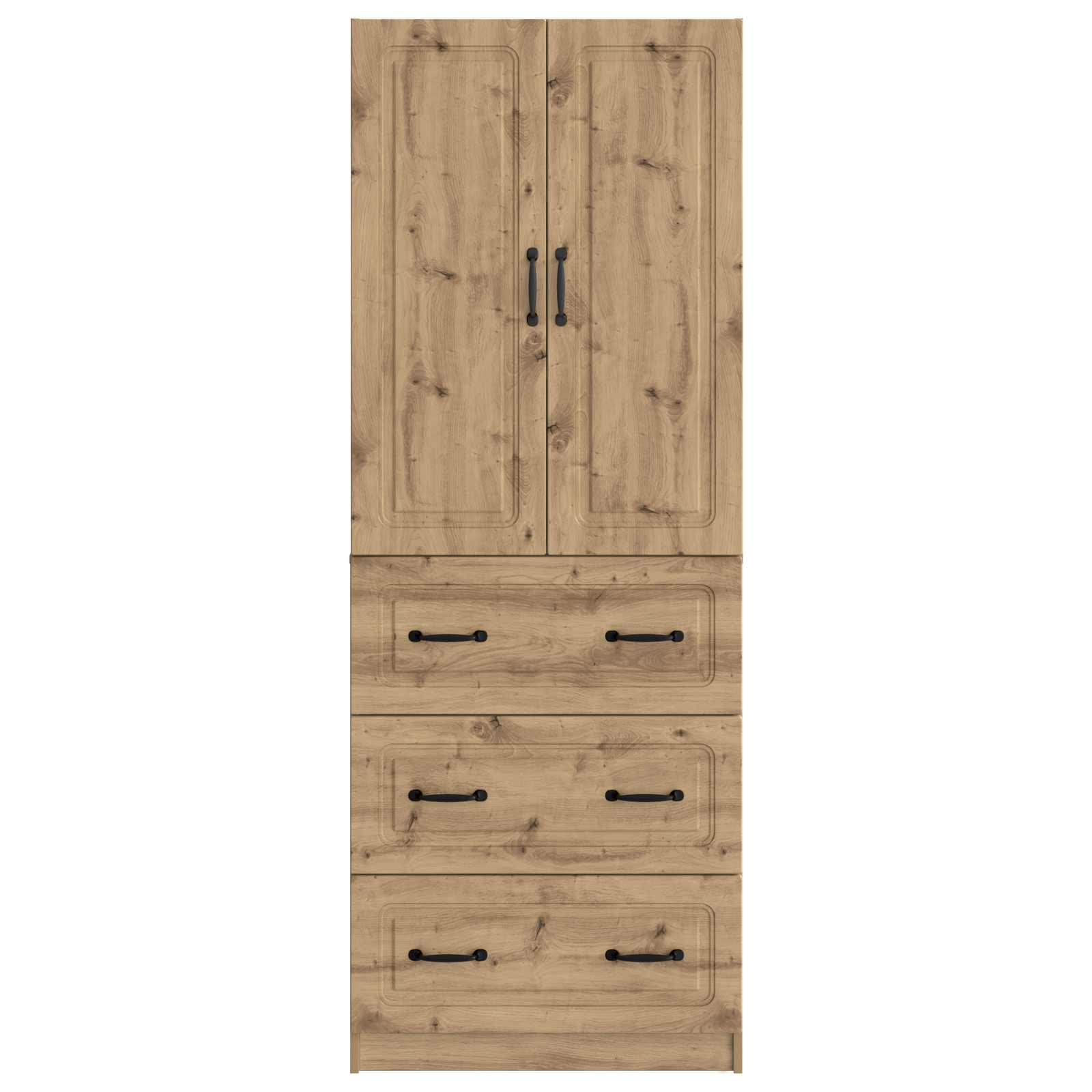 Set di armadi 2 pcs Rovere Artigianale 66 x 34,5 x 87 cm | homemem39