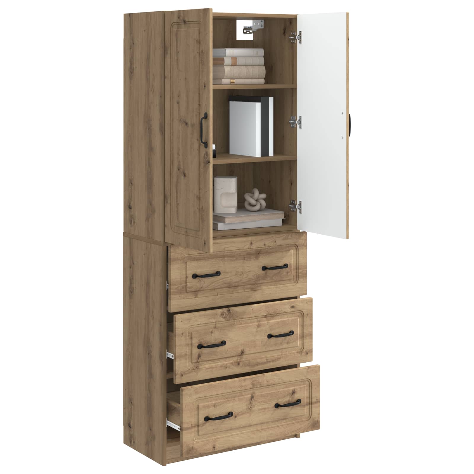 Set di armadi 2 pcs Rovere Artigianale 66 x 34,5 x 87 cm | homemem39