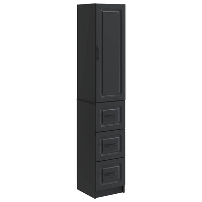 Set di armadi 2 pcs Nero 33 x 34,5 x 87 cm Legno ingegnerizzato | homemem39