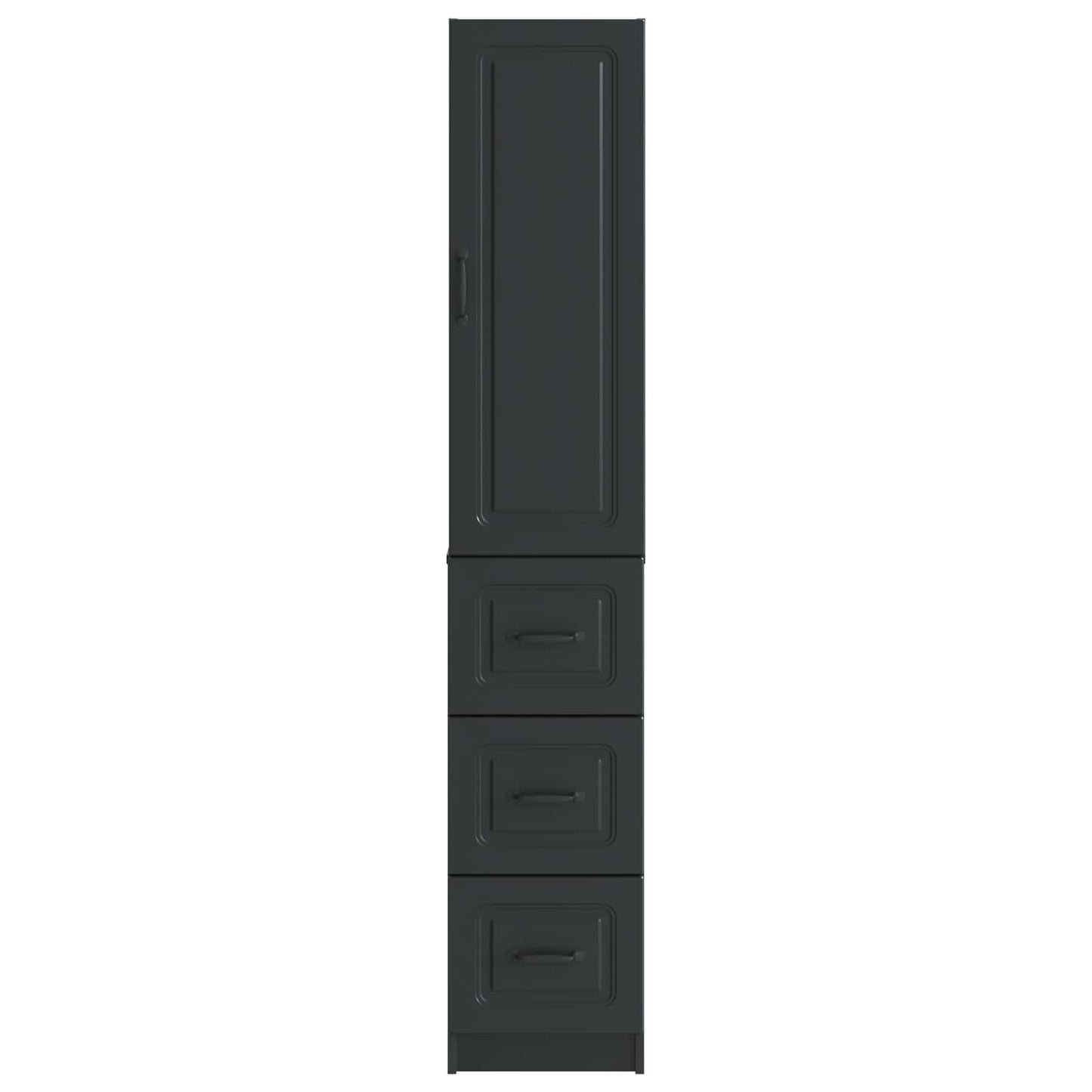 Set di armadi 2 pcs Nero 33 x 34,5 x 87 cm Legno ingegnerizzato | homemem39