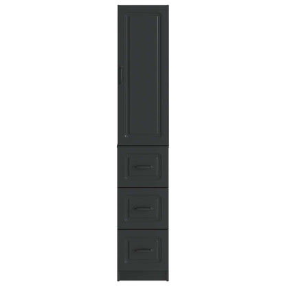 Set di armadi 2 pcs Nero 33 x 34,5 x 87 cm Legno ingegnerizzato | homemem39