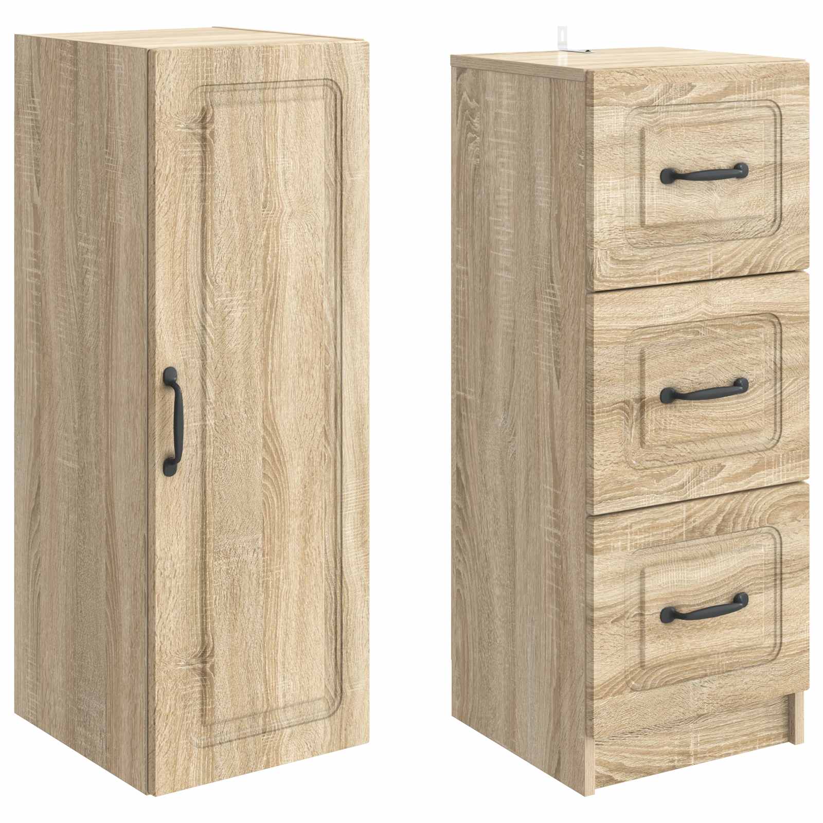 Set di armadi 2 pcs Rovere Sonoma 33 x 34,5 x 87 cm | homemem39
