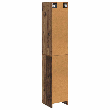 Set di armadi 2 pcs Legno antico 33 x 34,5 x 87 cm | homemem39