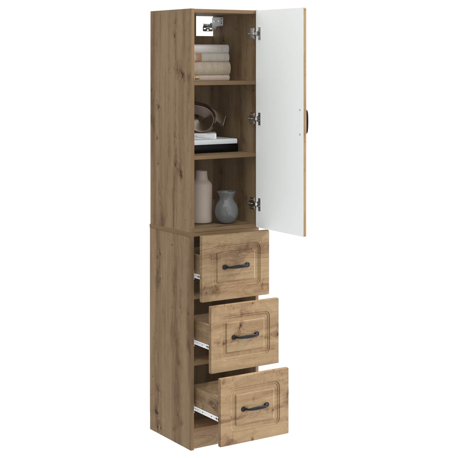 Set di armadi 2 pcs Rovere Artigianale 33 x 34,5 x 87 cm | homemem39
