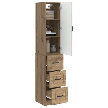 Set di armadi 2 pcs Rovere Artigianale 33 x 34,5 x 87 cm | homemem39