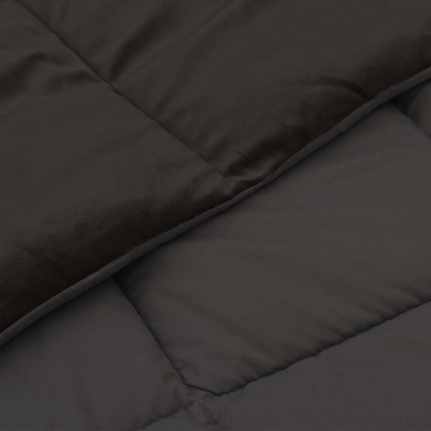 Duvet Estivo Trapuntato Antracite 200 x 200 cm Microfibra | homemem39