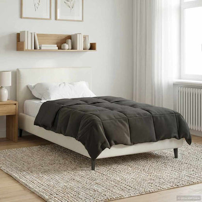 Duvet Estivo Trapuntato Antracite 155 x 220 cm Microfibra | homemem39