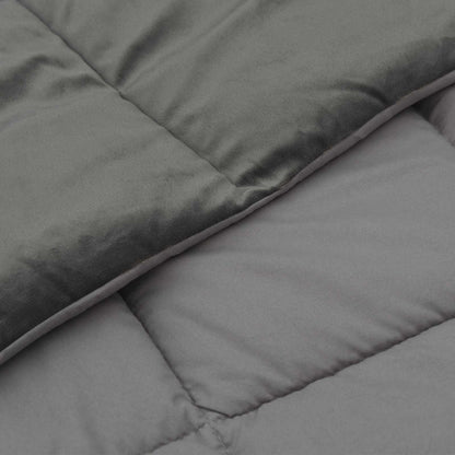 Duvet Estivo Trapuntato Grigio chiaro 140 x 220 cm Microfibra | homemem39