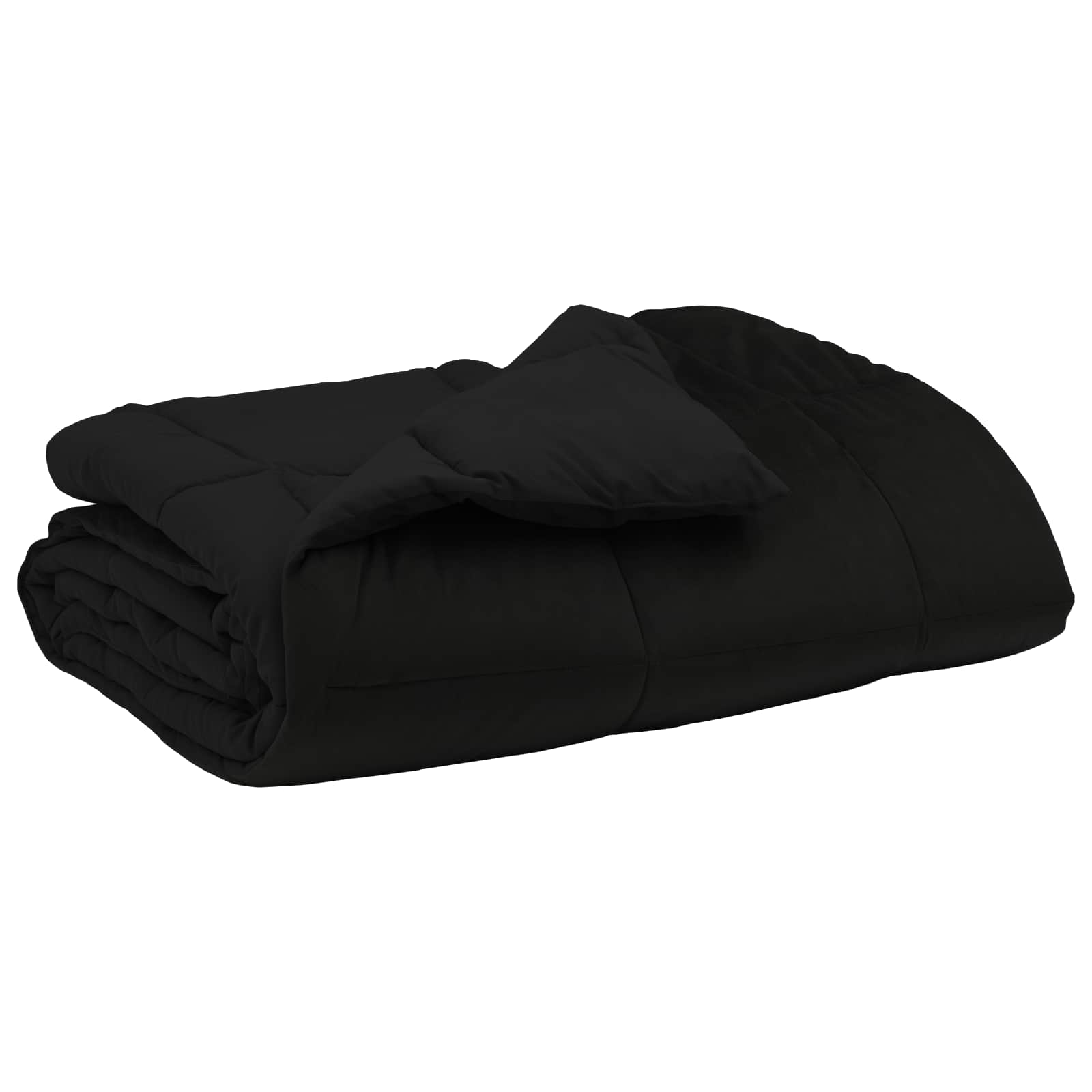Duvet Estivo Trapuntato Nero 240 x 260 cm Microfibra | homemem39