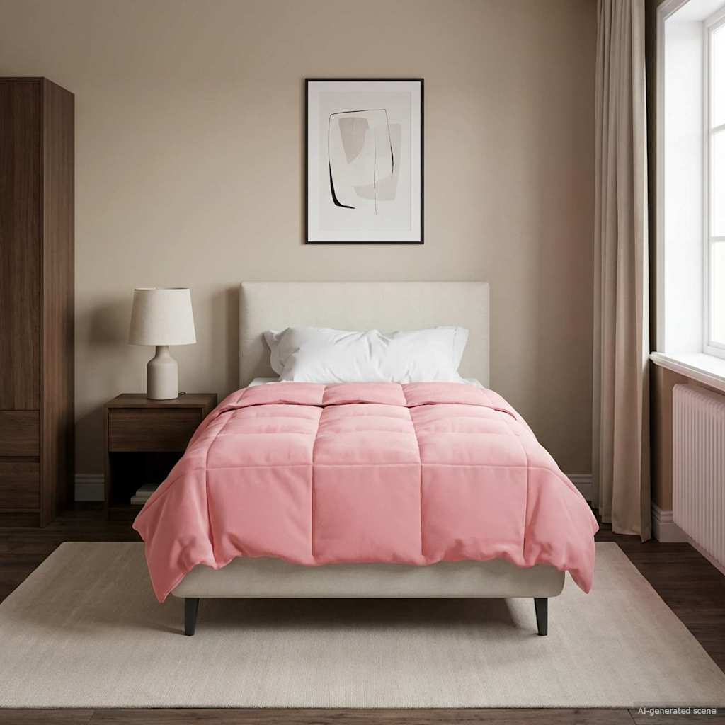 Duvet Estivo Trapuntato Rosa 135 x 220 cm Microfibra | homemem39