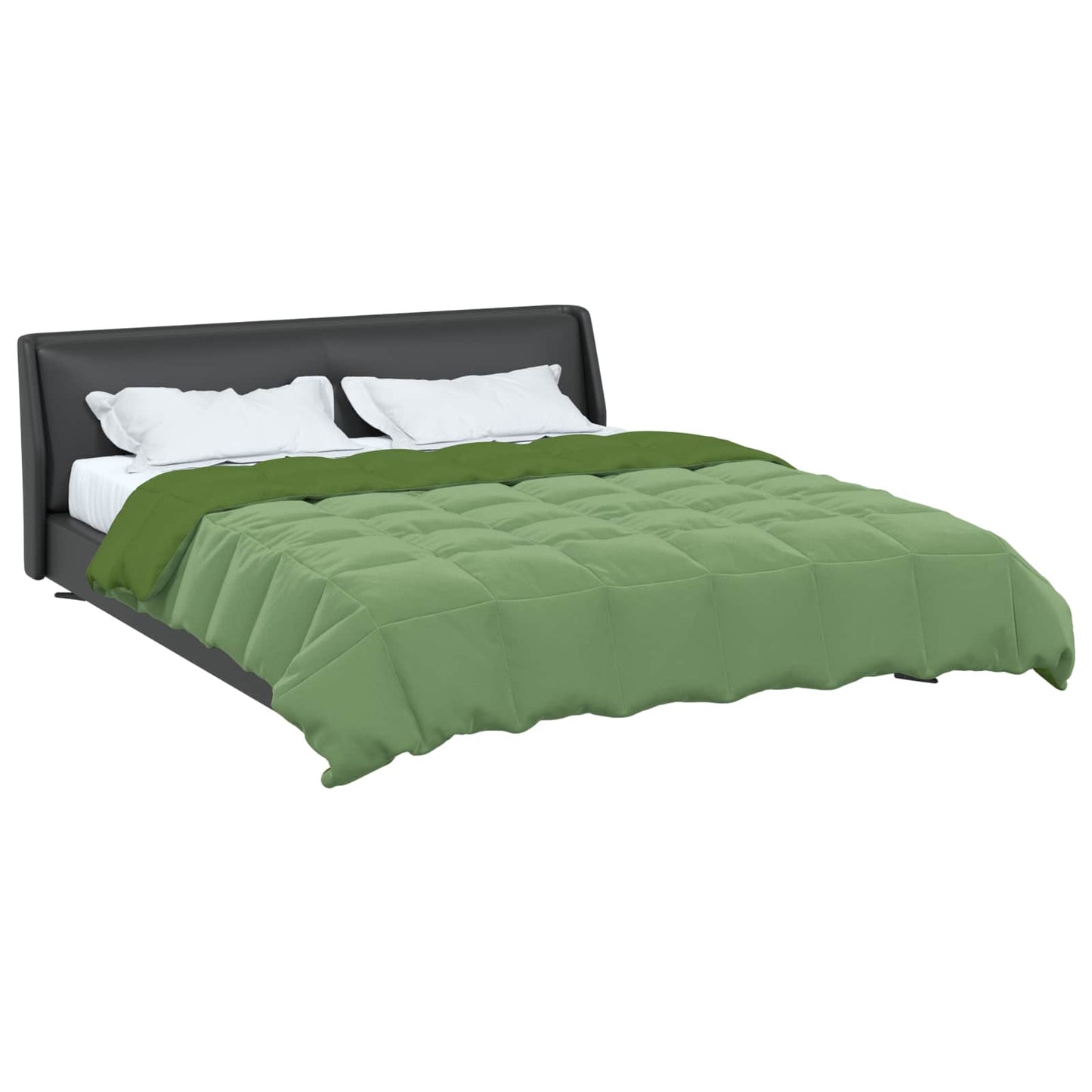 Duvet Estivo Trapuntato Verde 200 x 240 cm Microfibra | homemem39