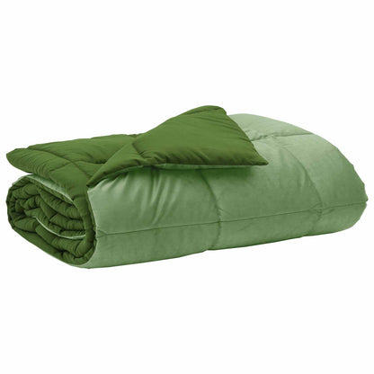 Duvet Estivo Trapuntato Verde 135 x 220 cm Microfibra | homemem39