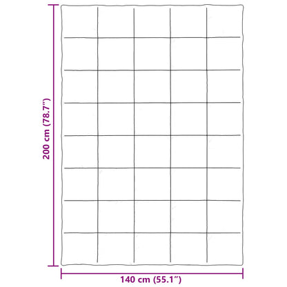 Duvet Estivo Trapuntato Crema 140 x 200 cm Microfibra | homemem39