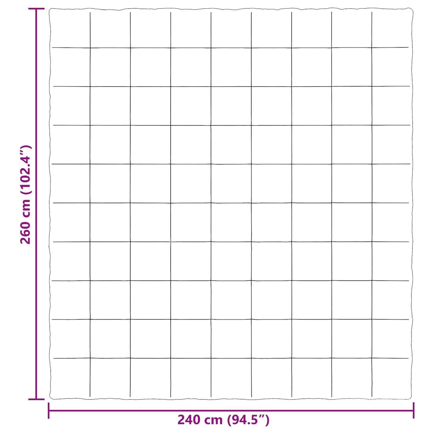 Duvet Estivo Trapuntato Crema 240 x 260 cm Microfibra | homemem39