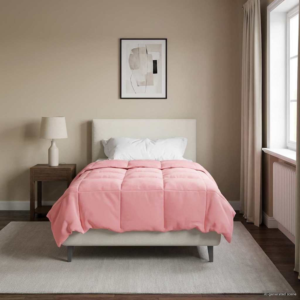 Piumone Completo Annuale Rosa 140 x 200 cm Microfibra | homemem39