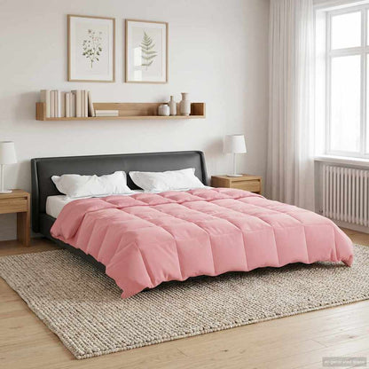 Piumone Completo Annuale Rosa 200 x 240 cm Microfibra | homemem39