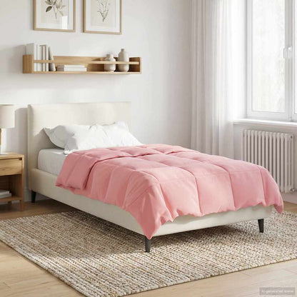Piumone Completo Annuale Rosa 140 x 220 cm Microfibra | homemem39