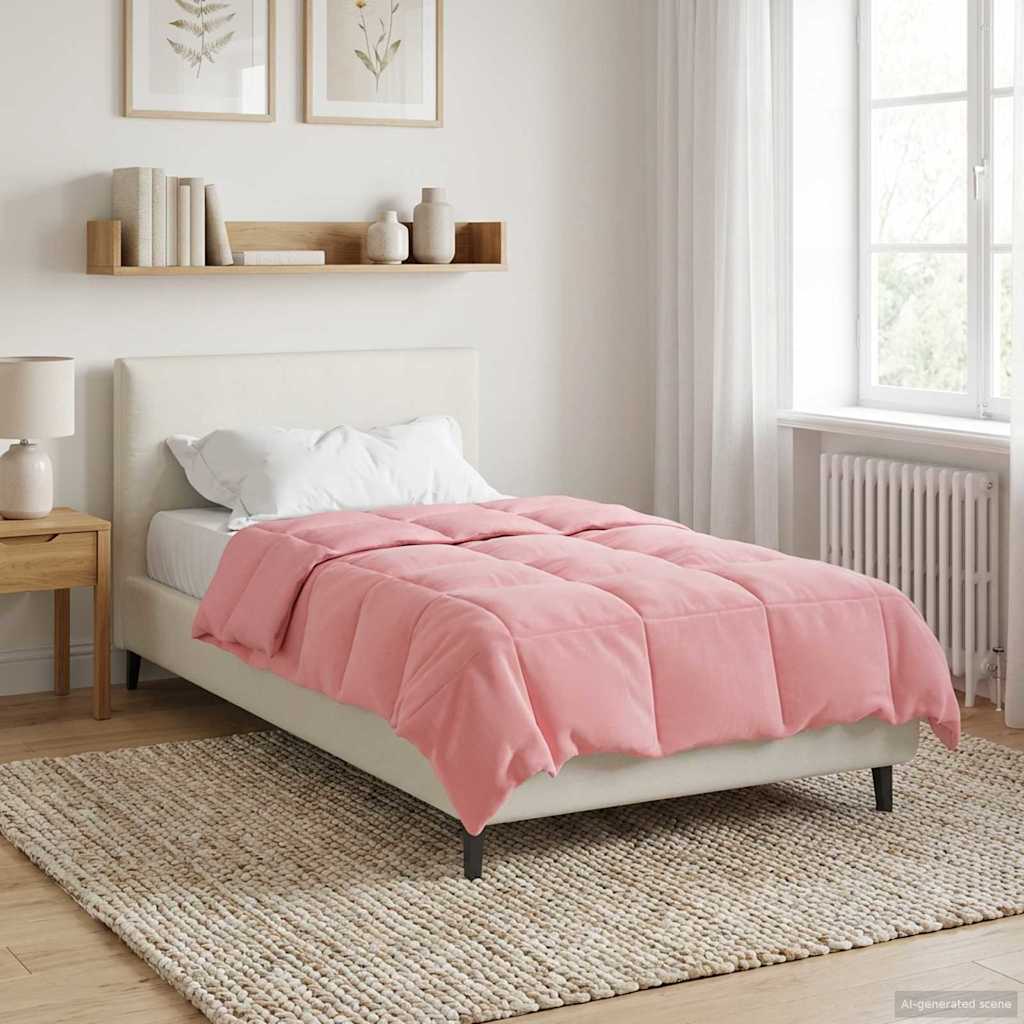 Piumone Completo Annuale Rosa 155 x 220 cm Microfibra | homemem39