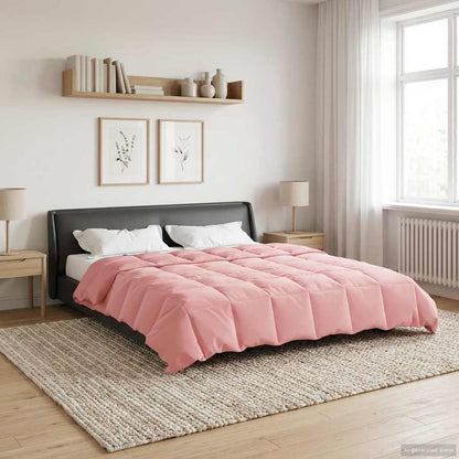 Piumone Completo Annuale Rosa 200 x 220 cm Microfibra | homemem39