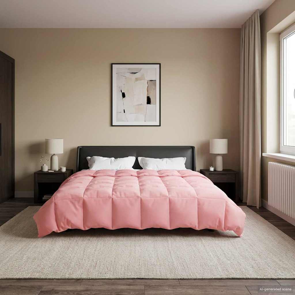 Piumone Completo Annuale Rosa 240 x 260 cm Microfibra | homemem39