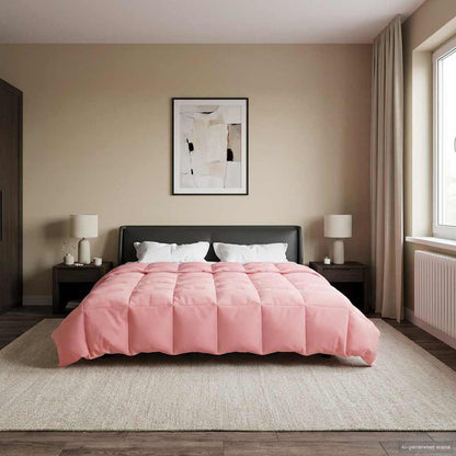 Piumone Completo Annuale Rosa 240 x 260 cm Microfibra | homemem39