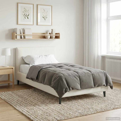 Duvet Invernale Grigio chiaro 135 x 200 cm Microfibra | homemem39
