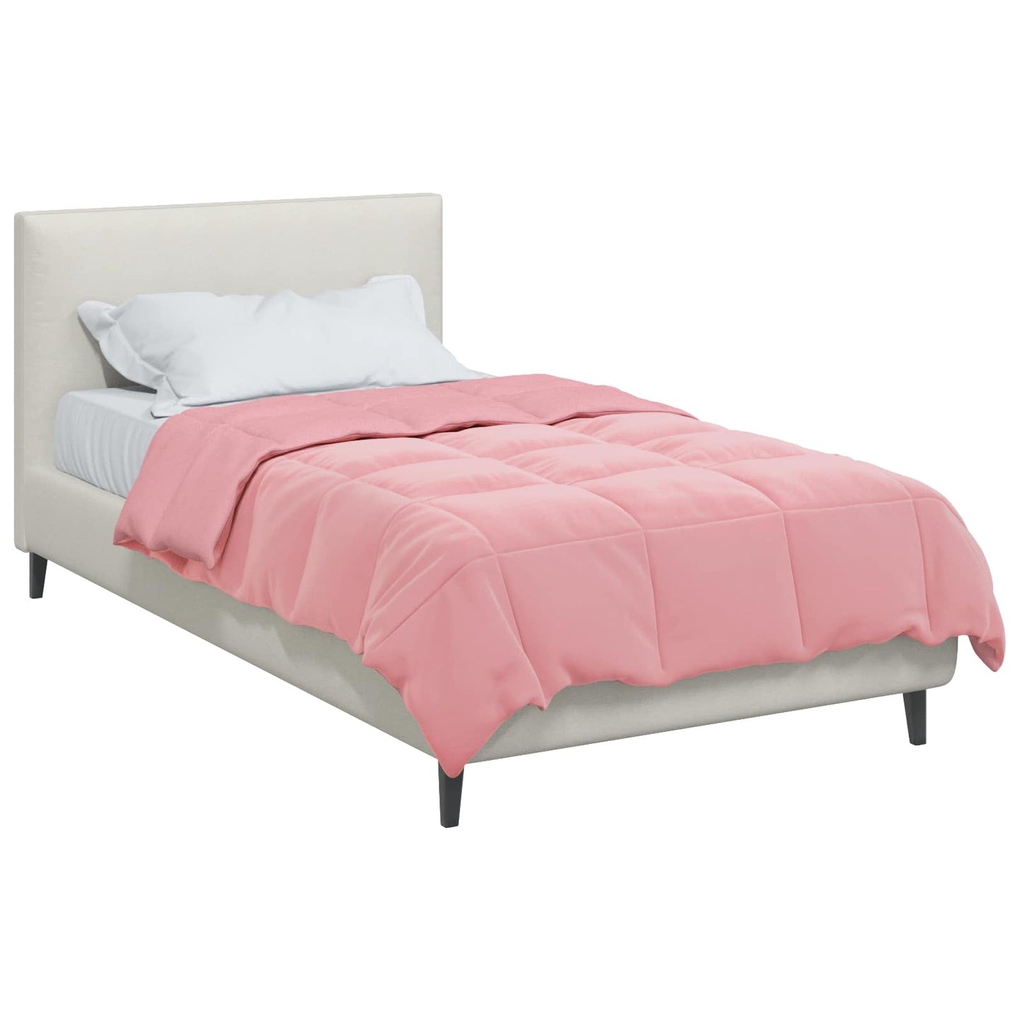Duvet Invernale Trapuntato Rosa 140 x 200 cm Microfibra | homemem39