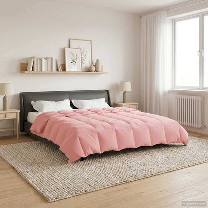 Duvet Invernale Trapuntato Rosa 220 x 240 cm Microfibra | homemem39