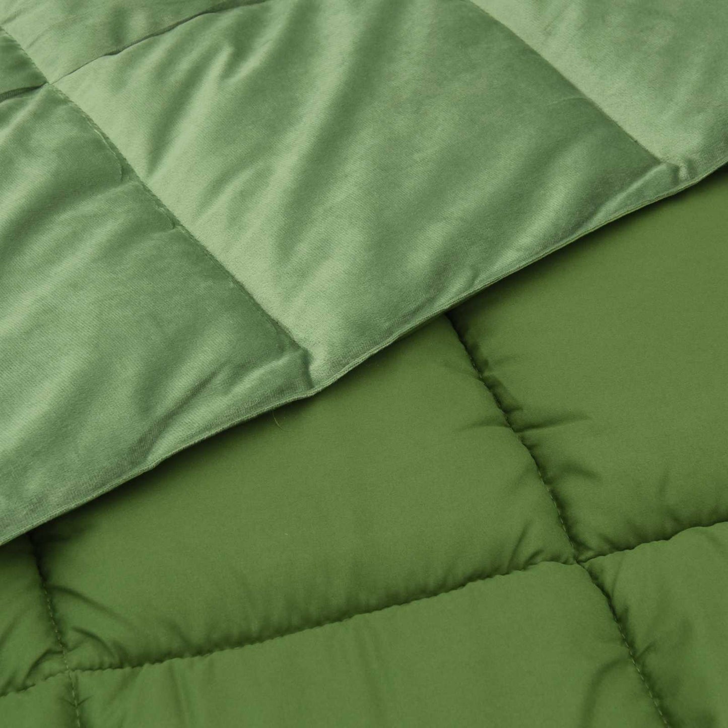 Duvet Invernale Trapuntato Verde 155 x 200 cm Microfibra | homemem39
