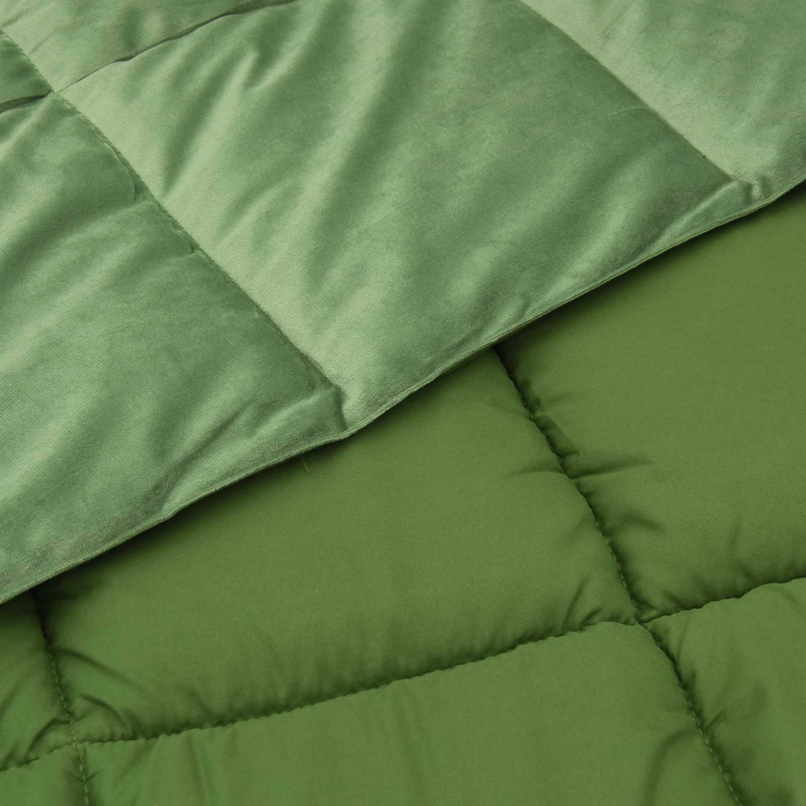 Duvet Invernale Trapuntato Verde 200 x 200 cm Microfibra | homemem39