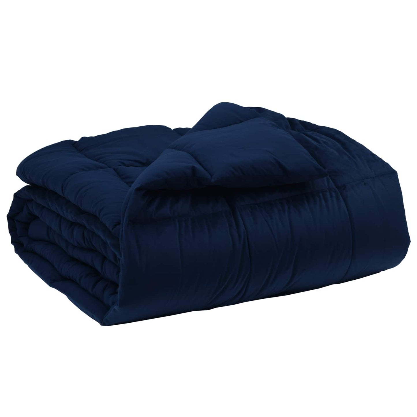 Duvet Invernale Trapuntato Blu Scuro 200 x 220 cm Microfibra | homemem39