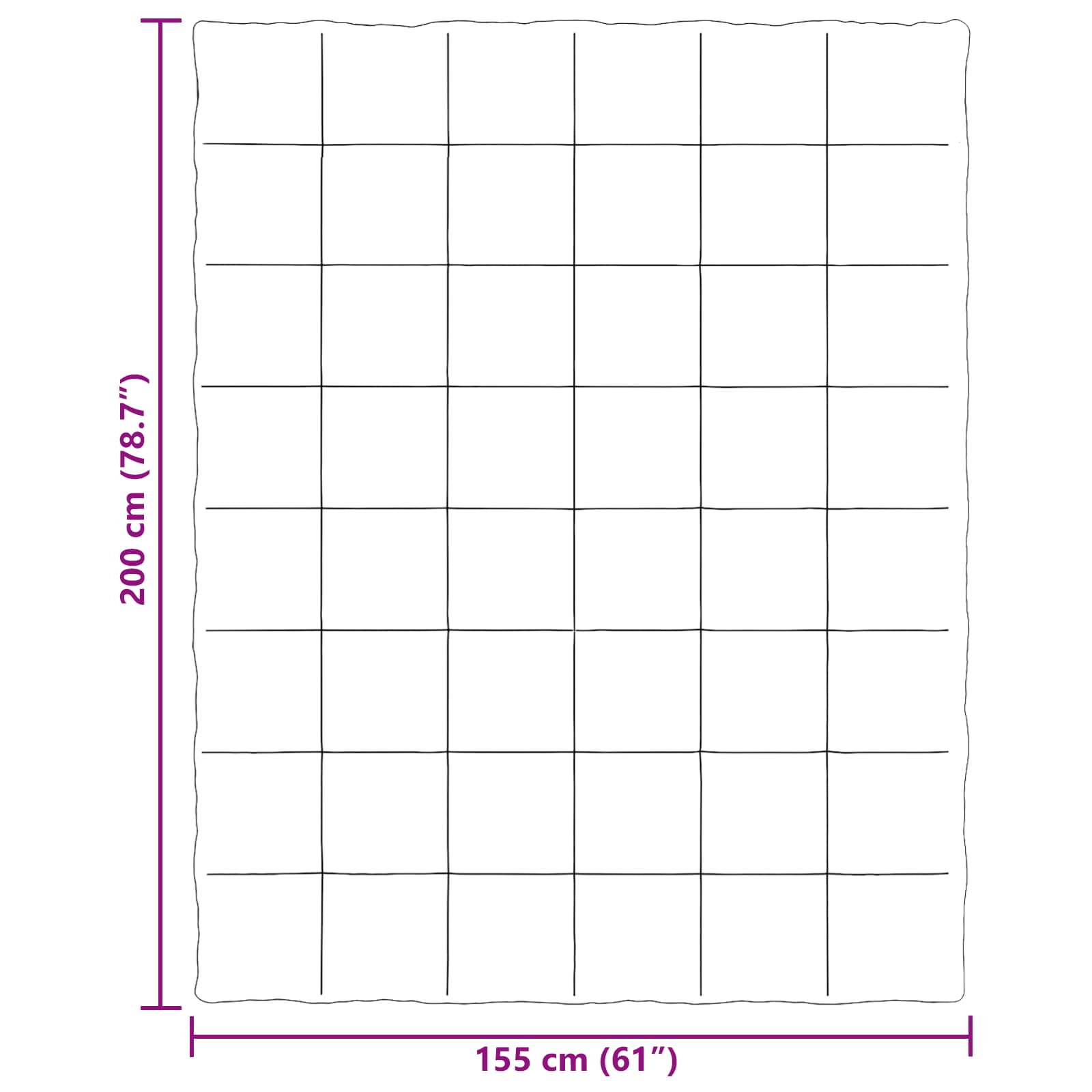 Duvet Invernale Trapuntato Crema 155 x 200 cm Microfibra | homemem39