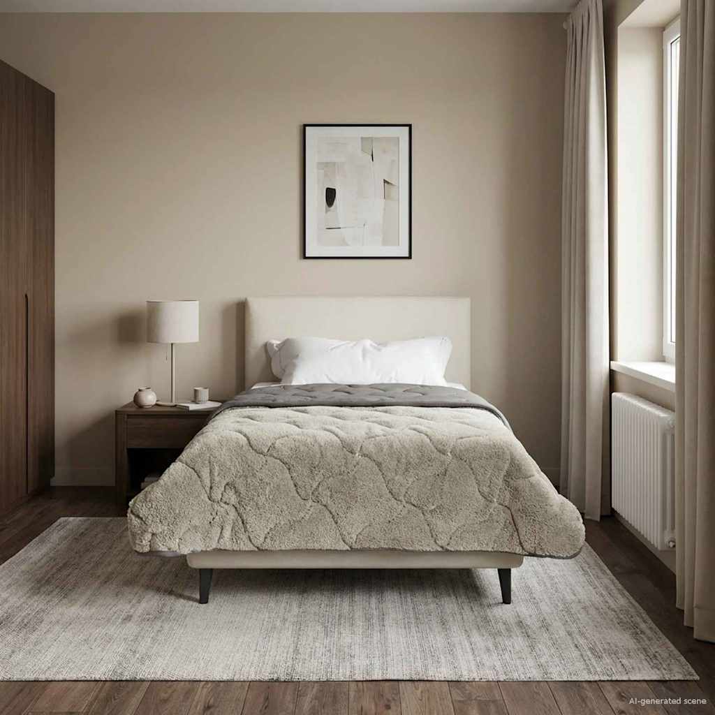 Duvet Estivo Trapuntato Grigio chiaro 135 x 200 cm | homemem39