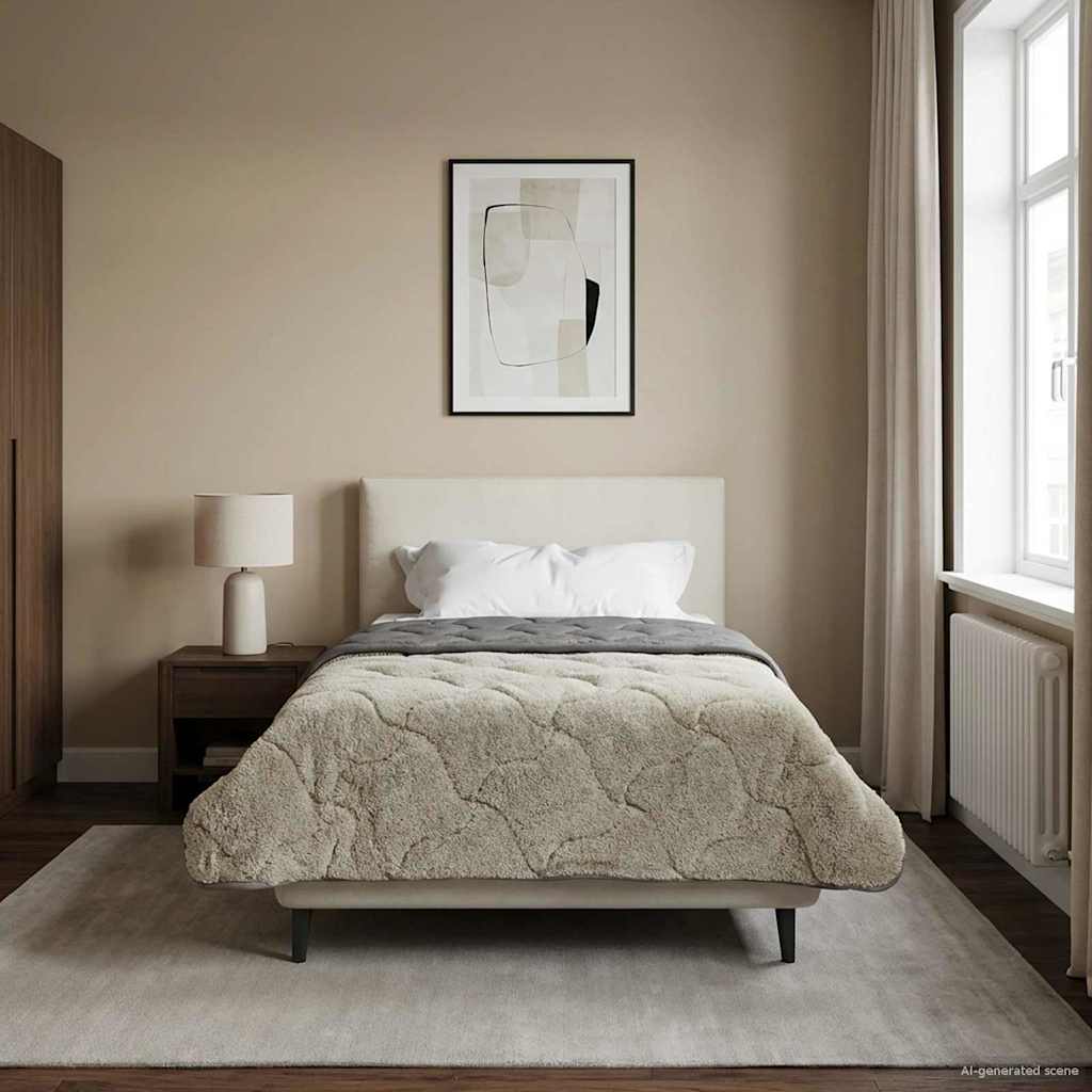 Duvet Estivo Trapuntato Grigio chiaro 140 x 220 cm | homemem39