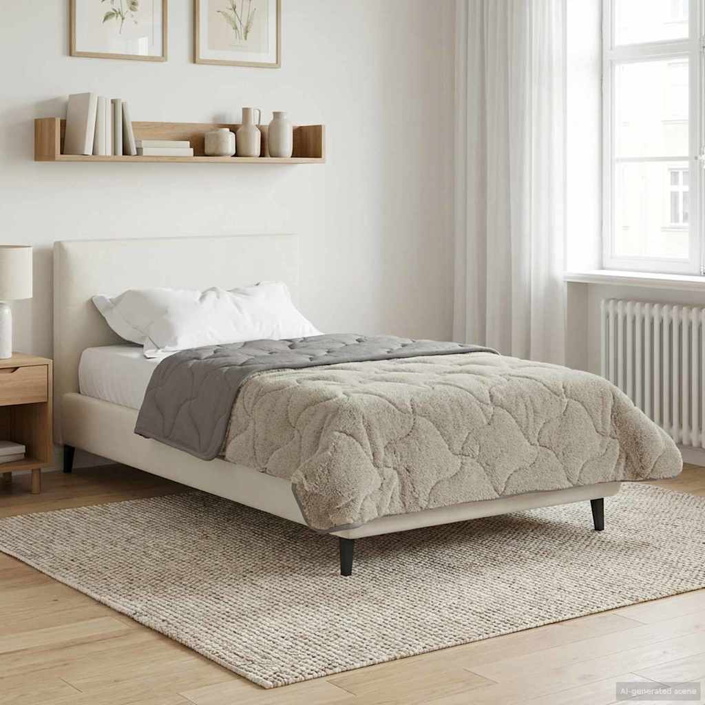 Duvet Estivo Trapuntato Grigio chiaro 140 x 220 cm