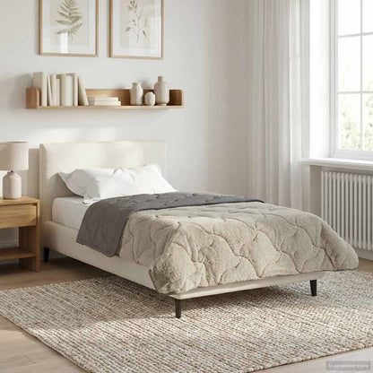 Duvet Estivo Trapuntato Grigio chiaro 155 x 220 cm