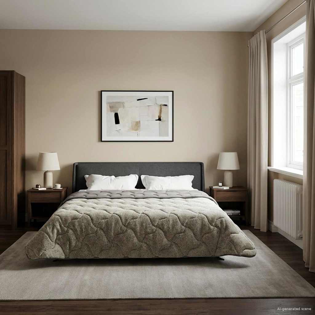 Duvet Estivo Trapuntato Grigio chiaro 200 x 220 cm | homemem39