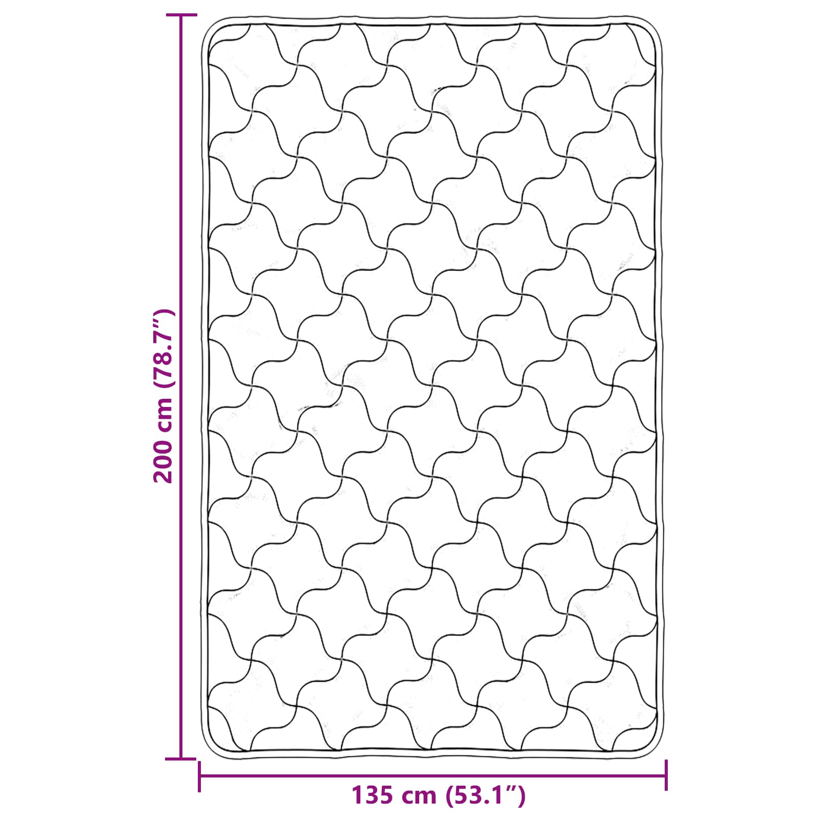 Duvet Estivo Talpa 135 x 200 cm Microfibra e Fleece Teddy | homemem39