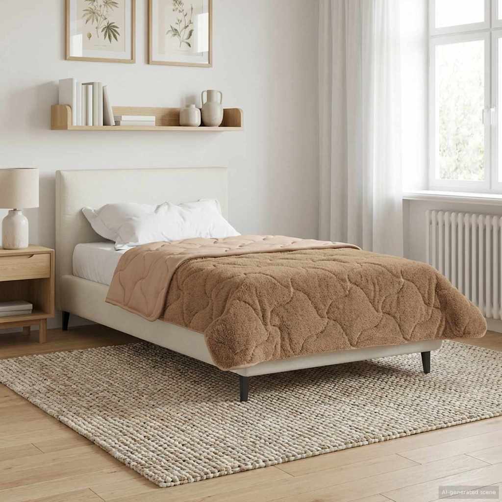Duvet Estivo Talpa 140 x 220 cm Microfibra e Fleece Teddy