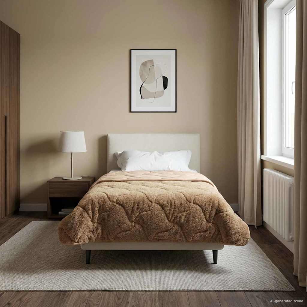 Duvet Estivo Talpa 155 x 200 cm Microfibra e Fleece Teddy | homemem39